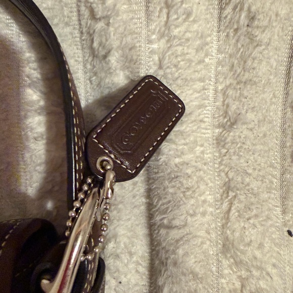 Vintage Coach soho leather shoulder bag brown - Picture 5 of 8